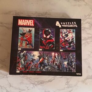 Marvel Spider-Man Puzzle Collection - Red and Black